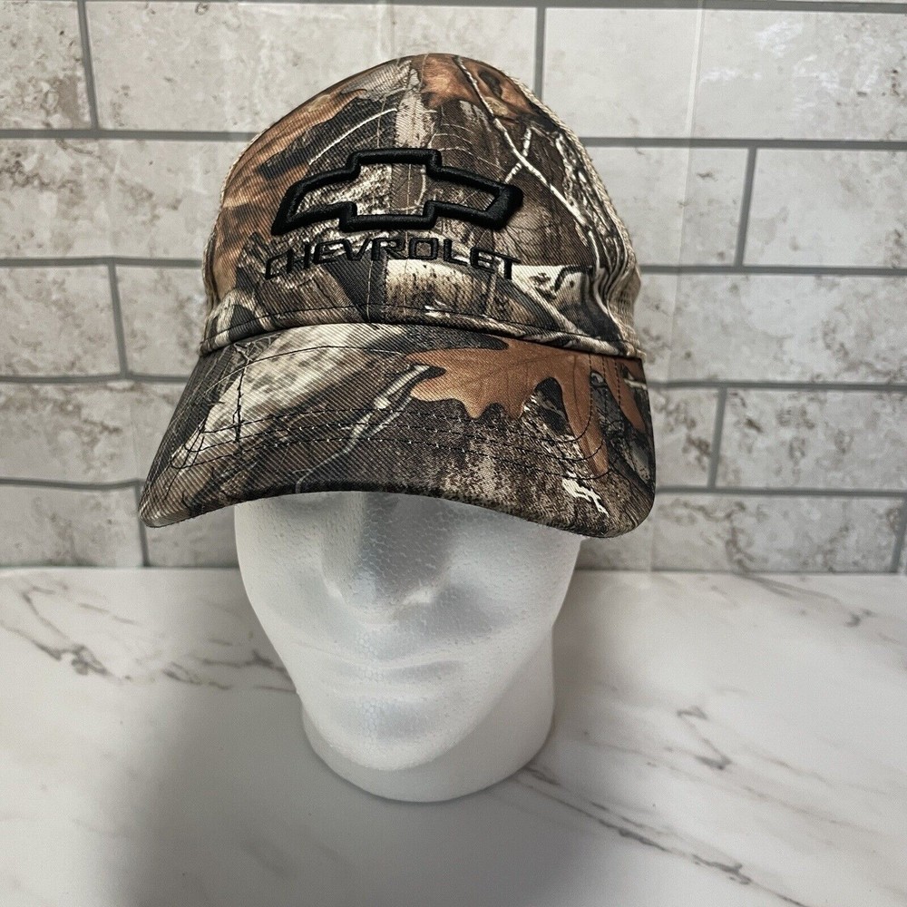 Chevrolet Chevy Camo Trucker Mesh Embroidered Logo Hat Cap Snapback